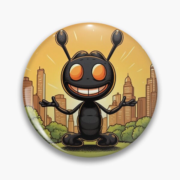 Item preview, Central Park in New York: Hazel, the funny ant, practicing yoga designed and sold by Pixelboys.