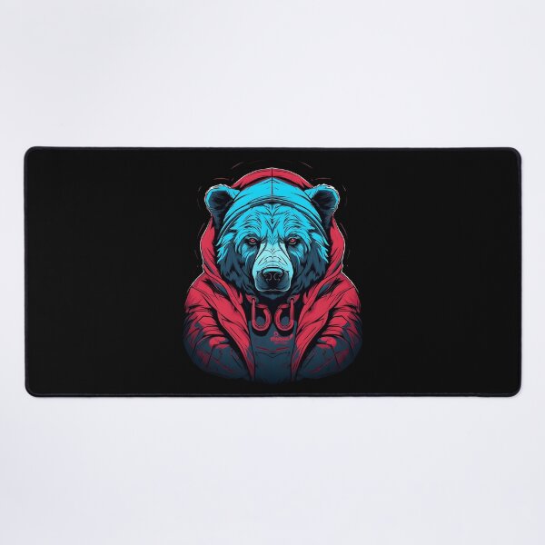 Item preview, Bear Funny Cyberpunk Game designed and sold by SecretDicer.