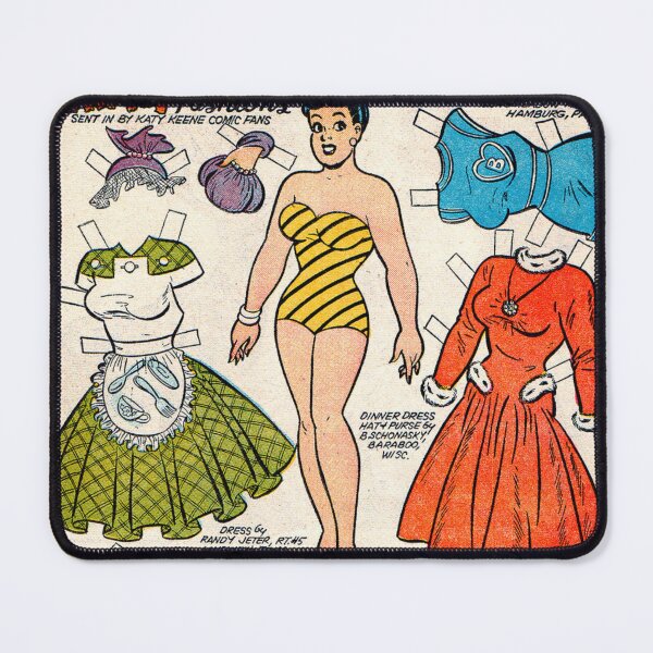 Item preview, Bertha Fashions (1955) - Vintage Paper Doll designed and sold by SALON DES ARTS.