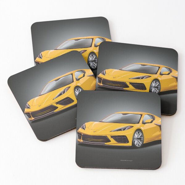 Item preview,  Chevrolet Corvette Super Car High Resolution Illustration designed and sold by Billers Art.
