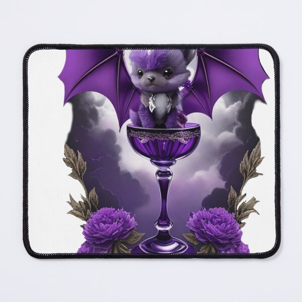 Item preview, Cute purple bat designed and sold by RFC-Art.