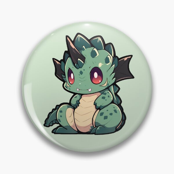 Item preview, Happy Green Dragon cuteAF designed and sold by CuteAFdesigns.