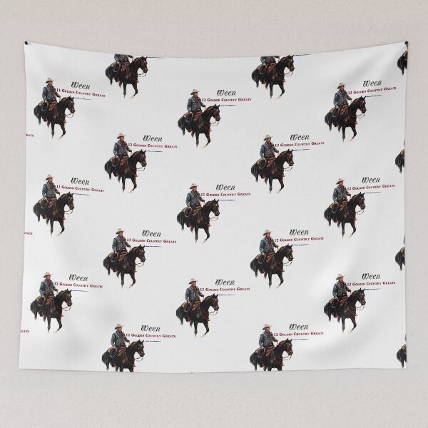 Item preview, 12 Golden Country Greats Ween Gift Fan designed and sold by YaretziShirina.