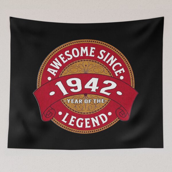 Item preview, Awesome Since 1942, birthday gift designed and sold by Ray's Photos & Art.
