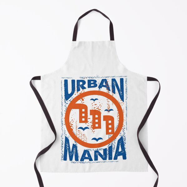 Item preview, Urban Mania City Landscape Retro Style Visual Expression  designed and sold by Wiggly Lines.