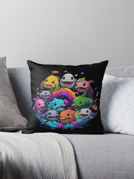 Artikel-Vorschau von Kindergeburtstag der bunten lieben Baby Orca Wale, designt und verkauft von Pixelboys.