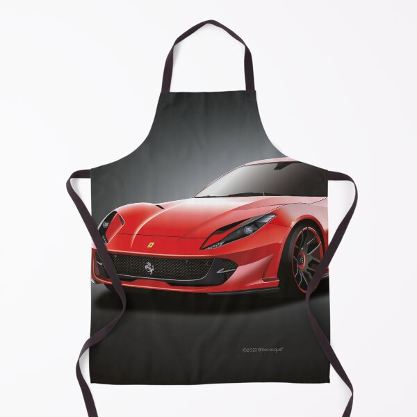 Item preview, Ferrari 812 Superfast Super Car High Resolution Illustration designed and sold by Billers Art.