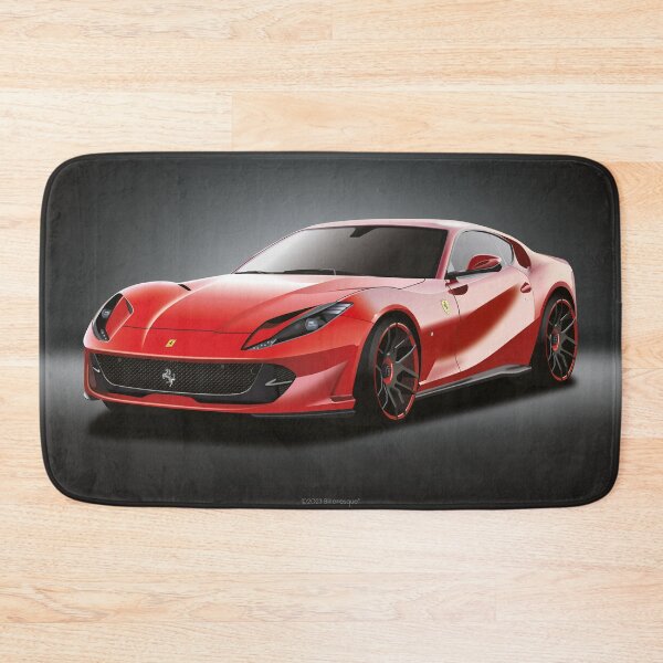 Item preview, Ferrari 812 Superfast Super Car High Resolution Illustration designed and sold by Billers Art.
