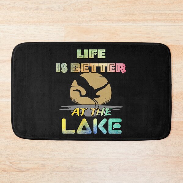 Item preview, Life is Better at the Lake - Tie Dye Graphic, Embrace Lakeside Bliss with Vibrant Designs designed and sold by CRAZY&ART.