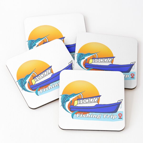 Item preview, Boat of Fishing lover: Sea and Rever Fishing Sport Quote designed and sold by printstars.
