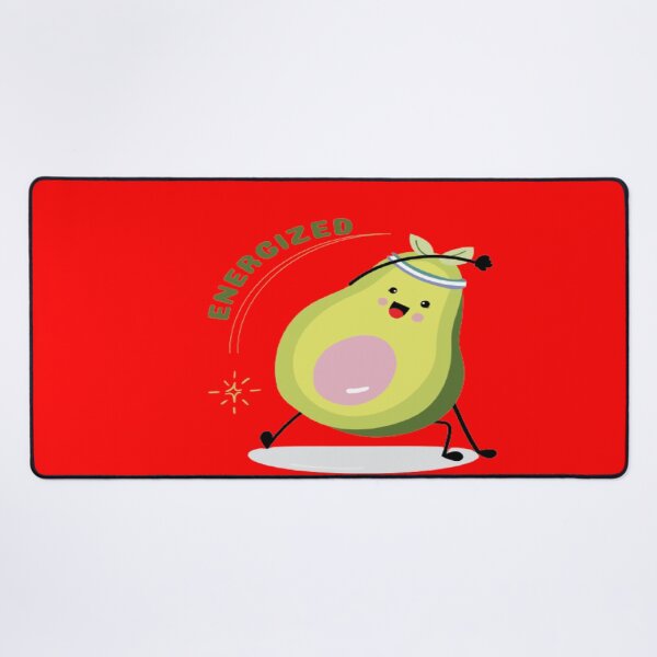 Item preview, Energized Cute Adorable Funny Avocado Cartoon Character With A Smile  designed and sold by surprise-to-me.