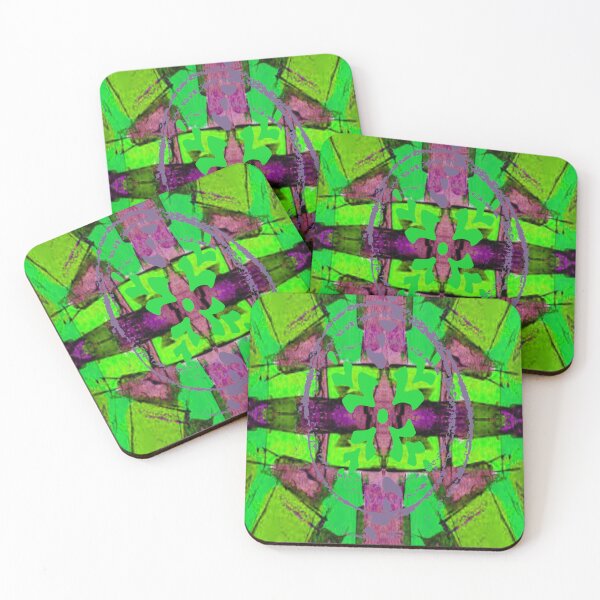 Item preview, Bold Bright Abstract Design psychedelic graphic design 2, Abstraction, bold colorful abstract playful design inspired by nature designed and sold by Adri Barnard.