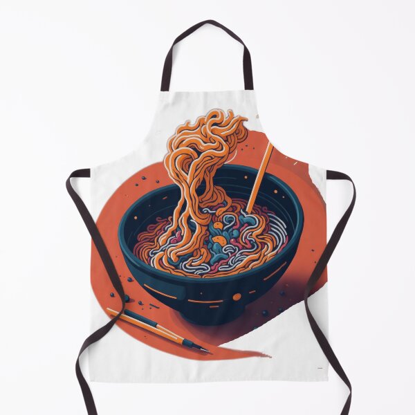 Item preview, Noodle Paradise: A Cartoon Fantasy of Vibrant Ramen Delights designed and sold by RedArtG09.