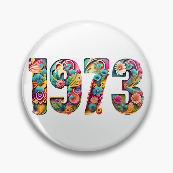 Item preview, Groovy colourful 1973 seventies lettering vintage birthday retro designed and sold by w1ckerman.