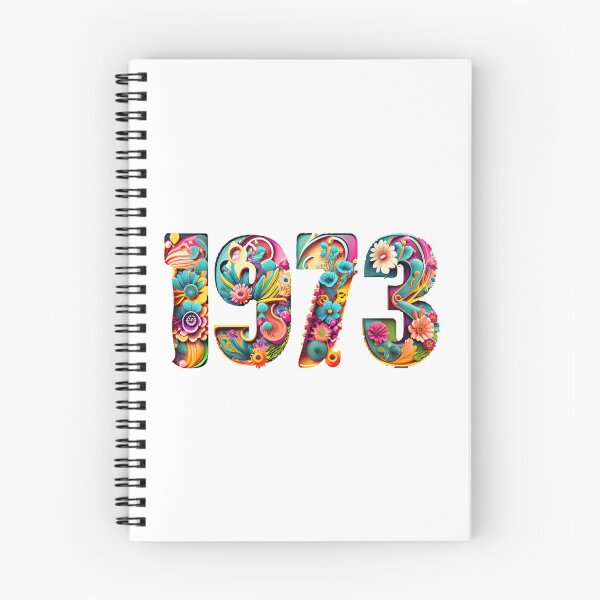 Item preview, Groovy colourful 1973 seventies lettering vintage birthday retro designed and sold by w1ckerman.
