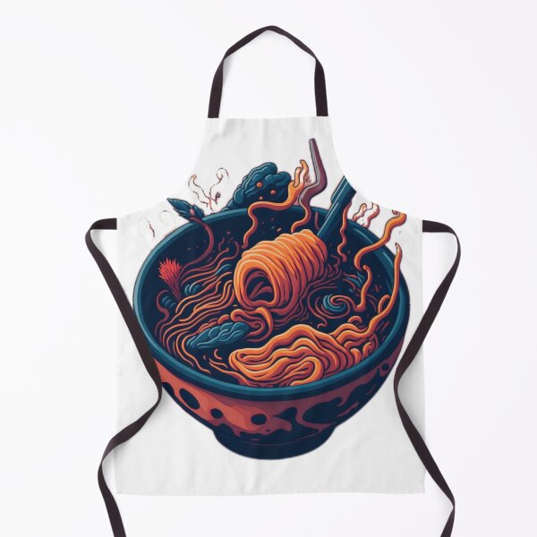 Item preview, Savour the Flavour: Retro-Styled Ramen Bowl in Stunning 4K Resolution designed and sold by RedArtG09.