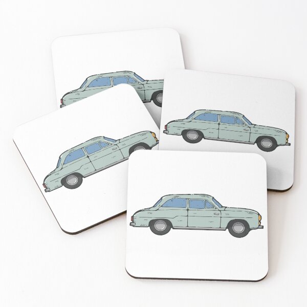 Item preview, Syrena Vintage Retro Car Sticker designed and sold by Inkalyptus.