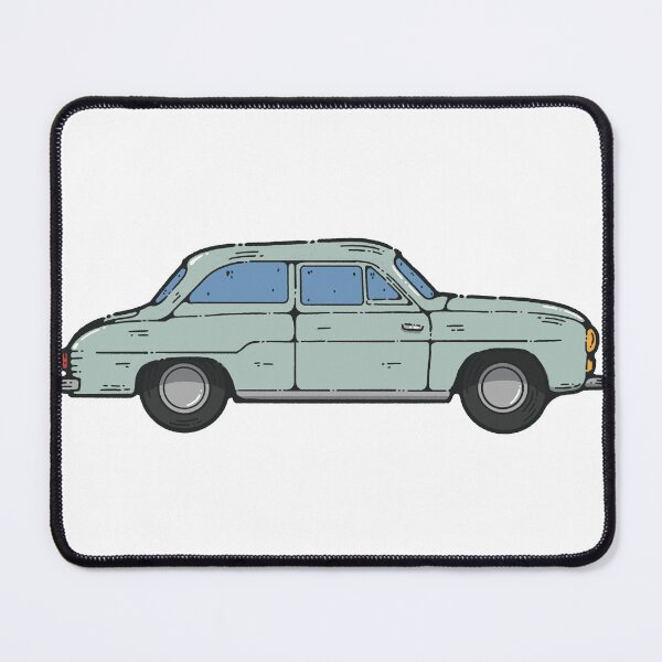 Item preview, Syrena Vintage Retro Car Sticker designed and sold by Inkalyptus.