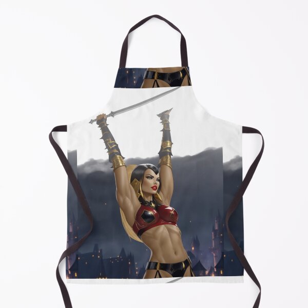 Item preview,  Fantasy Girl with a sword pinup poster art designed and sold by Vintage Designs +.