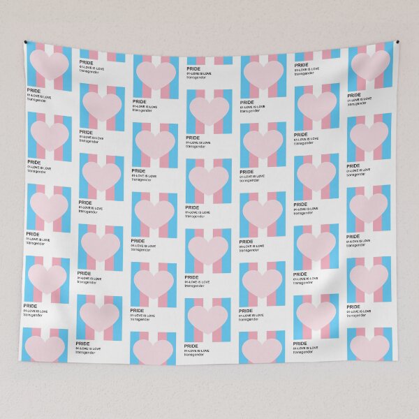 Item preview, Pride Transgender Heart designed and sold by sasyall.
