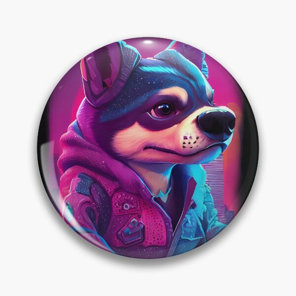 Item preview, Synthwave Dog designed and sold by Pride-Casuals.