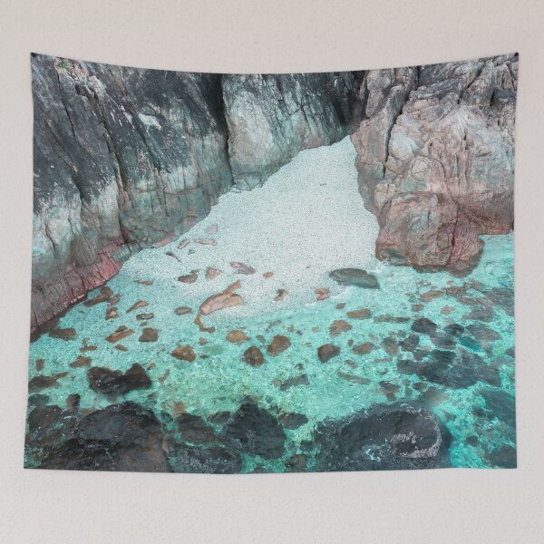 Item preview, Secluded Beach, Blue Pearl Bay, Whitsundays, Queensland, Australia designed and sold by MrWhitsundays.