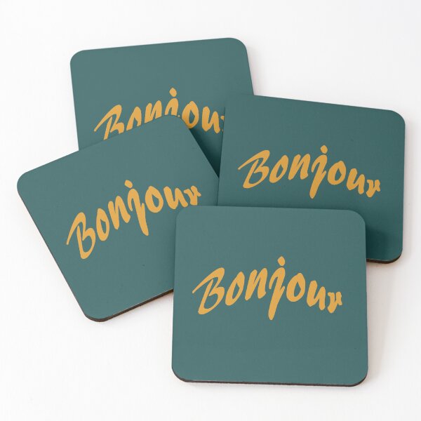 Item preview, Copy of Bonjour (hello in French) designed and sold by lobodelnoir.