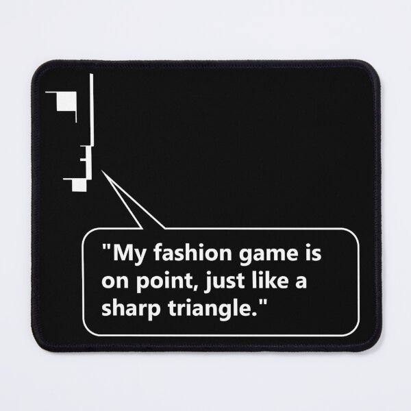 Item preview, The Fashion Game | Geometric Art - Bauhaus Quote | Textile Design designed and sold by Phoenix-Textile.