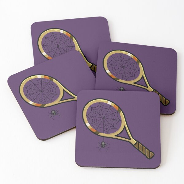 Item preview, Spider web hanging on tennis racket  designed and sold by Donutlovers.