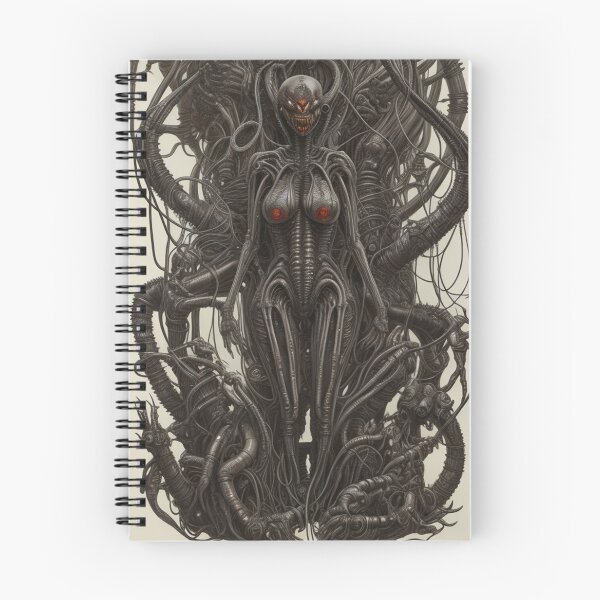 Item preview, A Biomechanical Monster artwork designed and sold by Vintage Designs +.