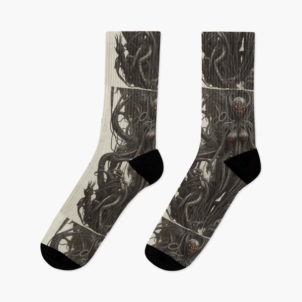 Item preview, A Biomechanical Monster artwork designed and sold by Vintage Designs +.