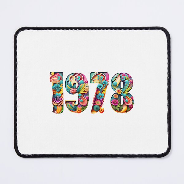 Item preview, Groovy colourful 1978 seventies lettering vintage birthday retro designed and sold by w1ckerman.