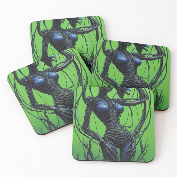 Item preview, A Biomechanical Monster artwork designed and sold by Vintage Designs +.