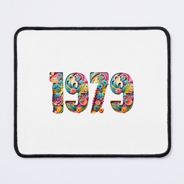 Item preview, Groovy colourful 1979 seventies lettering vintage birthday retro designed and sold by w1ckerman.