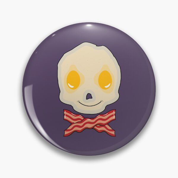 Item preview, Eggs and bacon scrambled on skull breakfast  designed and sold by Donutlovers.