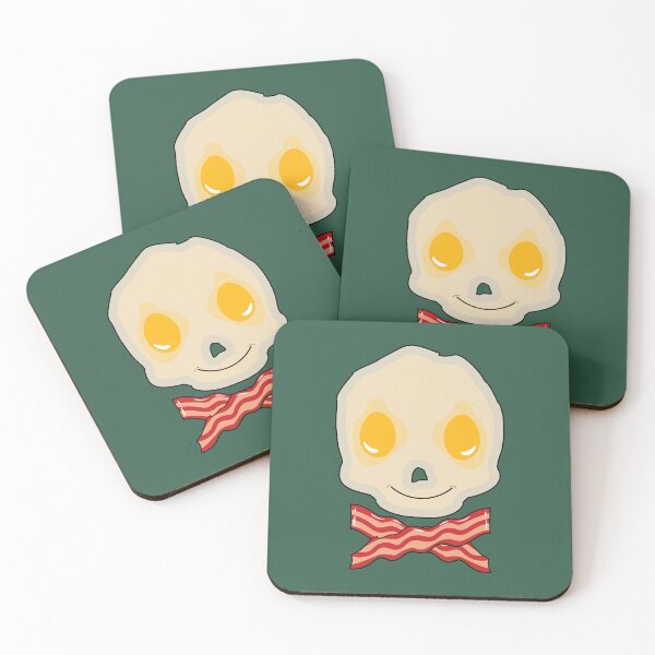 Item preview, Eggs and bacon scrambled on skull breakfast  designed and sold by Donutlovers.