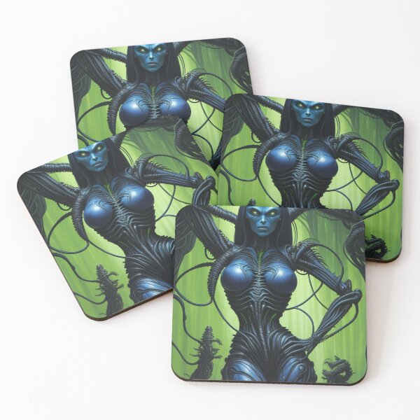 Item preview, A Biomechanical Monster artwork designed and sold by Vintage Designs +.