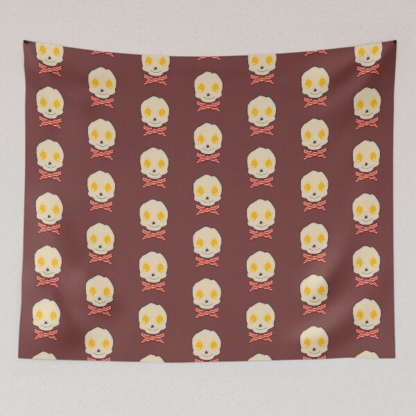 Item preview, Eggs and bacon scrambled on skull breakfast  designed and sold by Donutlovers.