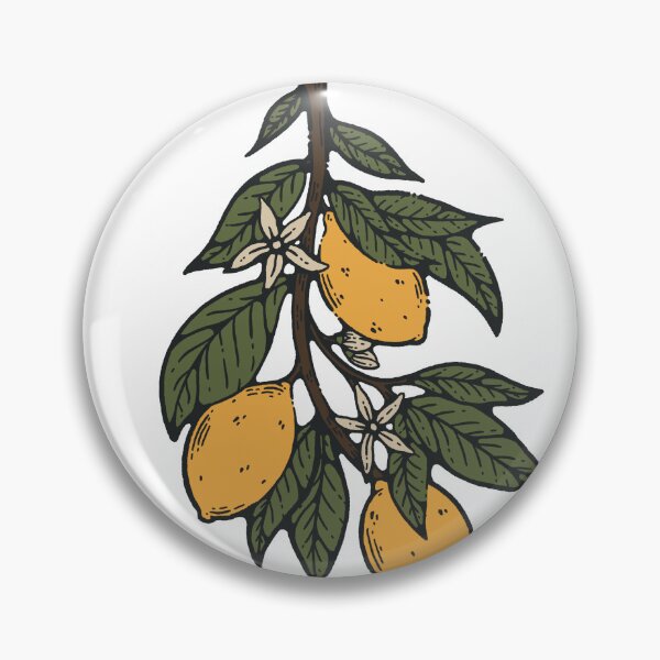 Item preview, Lemon Fruit Sticker Colorful cartoon drawing designed and sold by Inkalyptus.