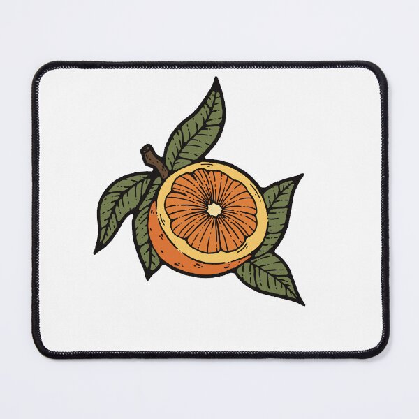 Item preview, Orange Tree Branch Green Sticker Fruit designed and sold by Inkalyptus.