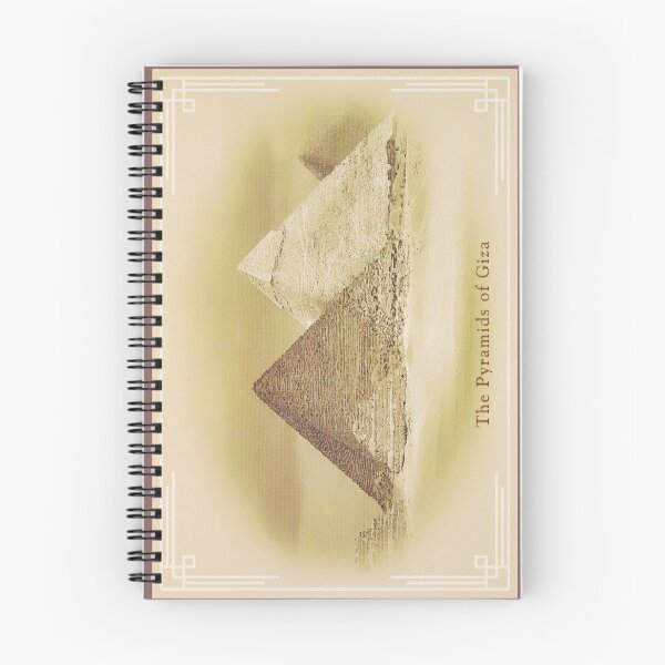 Item preview, Pyramids of Giza, vintage photo inspiration old postcard, ancient Egypt photography designed and sold by art-of-egypt.