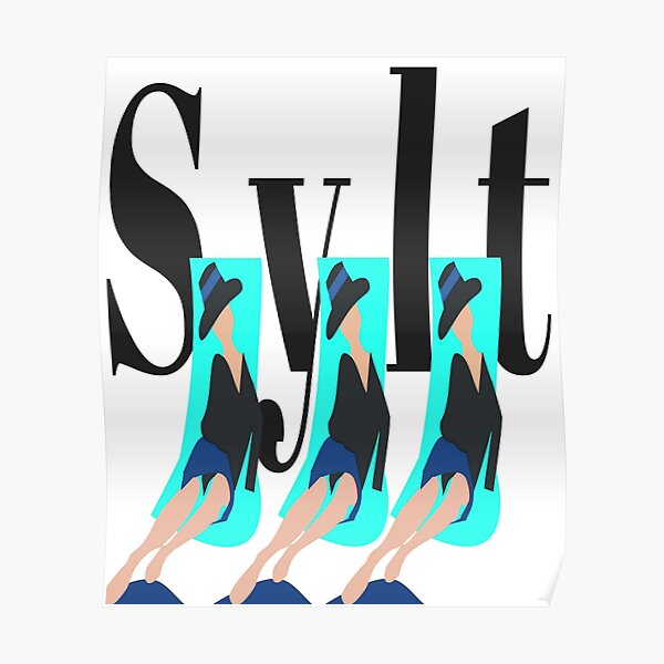 Poster Sylt Redbubble
