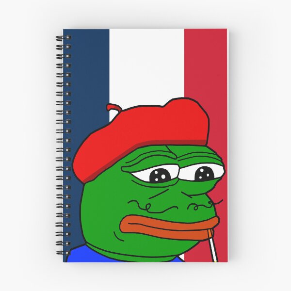 Item preview, Sad Frenchman Pepe Beret designed and sold by Slav-Art.