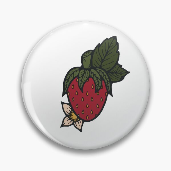 Item preview, Strawberry Fruit Colorful Sticker designed and sold by Inkalyptus.