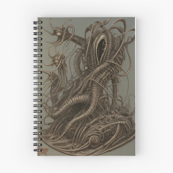 Item preview, A Biomechanical Monster artwork designed and sold by Vintage Designs +.