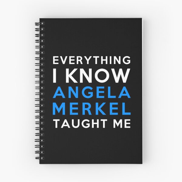 Item preview, Angela Merkel - Everything i know designed and sold by 2Girls1Shirt.