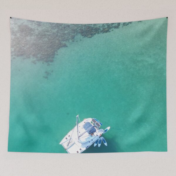 Item preview, Sailboat, Whitsundays, Queensland, Australia designed and sold by MrWhitsundays.