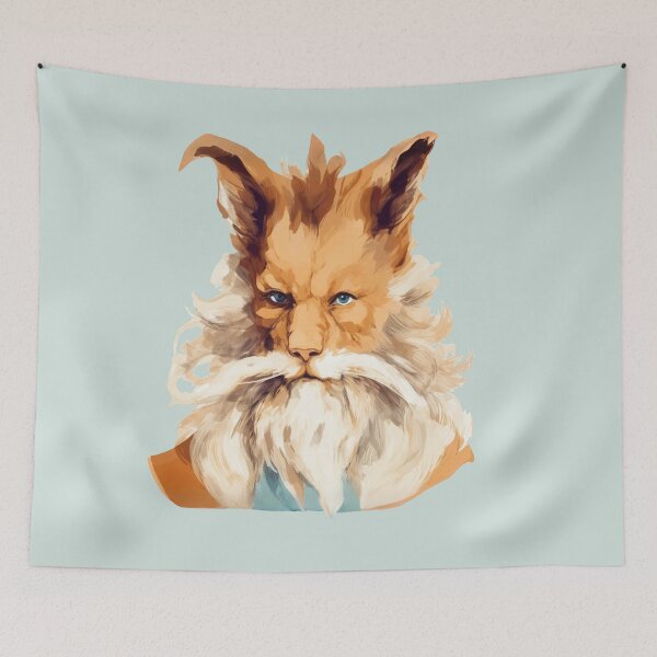 Item preview, The Furry Aristocrat, AI Generated designed and sold by drawerwalker.