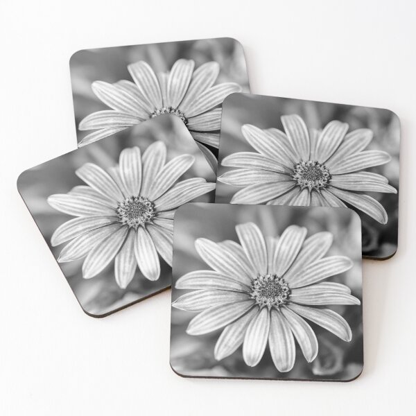 Item preview, Monochrome Rain Daisy designed and sold by Tanya C  Smith.