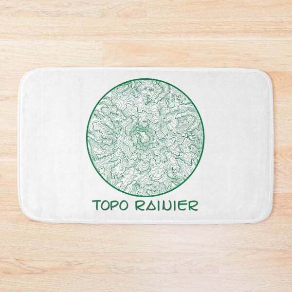 Item preview, Topo Rainier designed and sold by verlnelson.